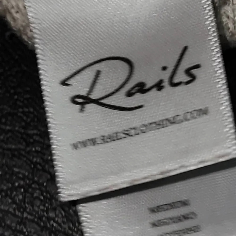 Rails Womens Ramona Natural Animal‎ Spots Crew Sweatshirt Medium - Picture 5 of 6